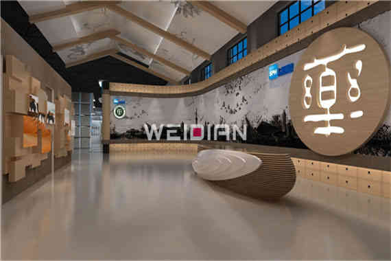 上藥集團企業(yè)展廣州展廳裝修設計公司