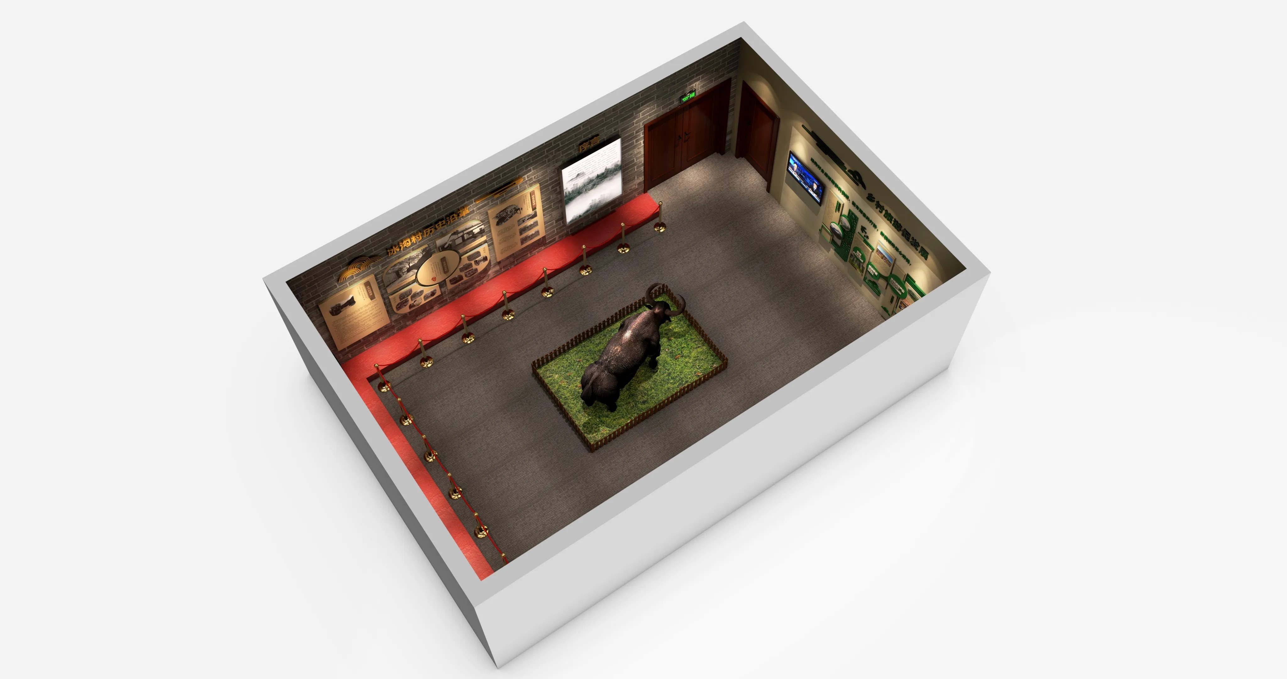 廣東省青海村史館設計、廣東鄉村文化展館、鄉村記憶展館、廣東鄉村展覽館設計策劃（二 ）