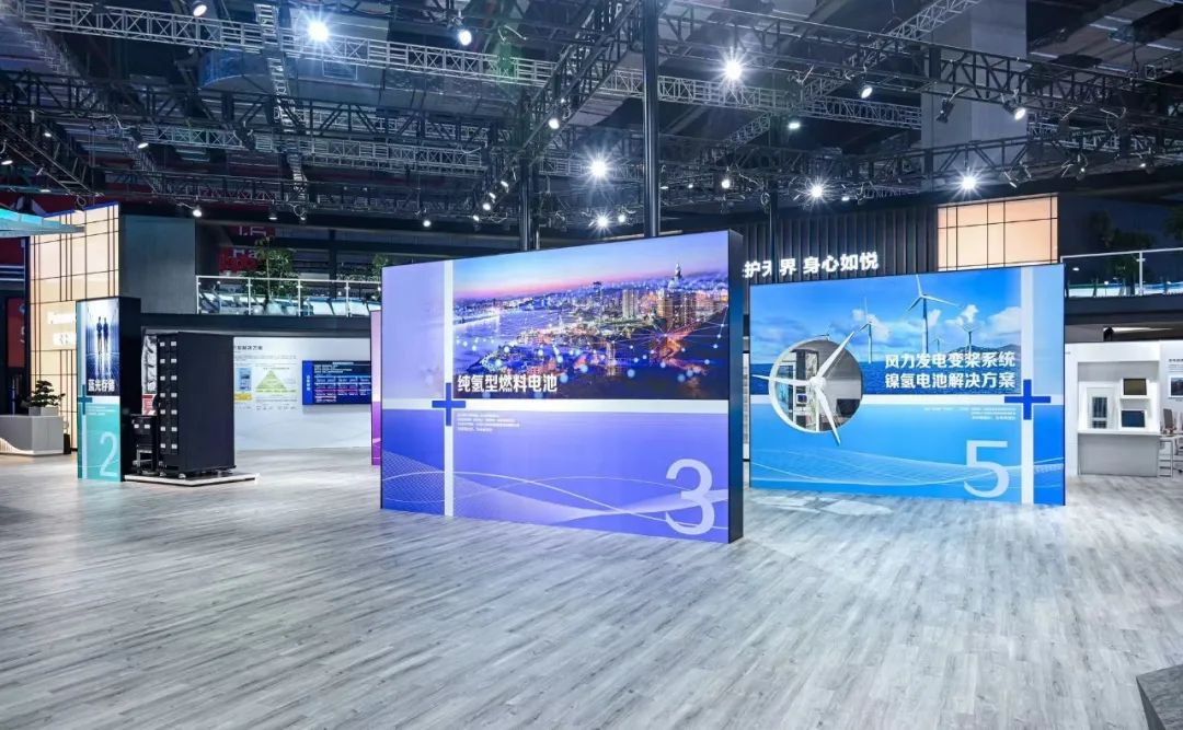 武漢展位設計搭建公司領你看最具有創(chuàng)意00家企業(yè)展臺的2023進博會（松下展位）4